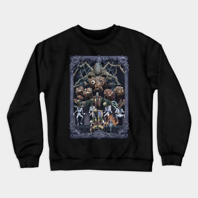 The Nightmare Frontier Crewneck Sweatshirt by alefarfer